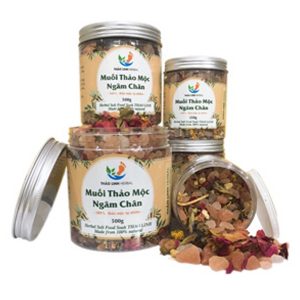 muối thảo dược ngâm chân thảo linh