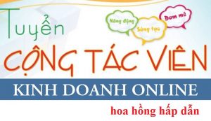 tuyển cộng tác viên & đại lý